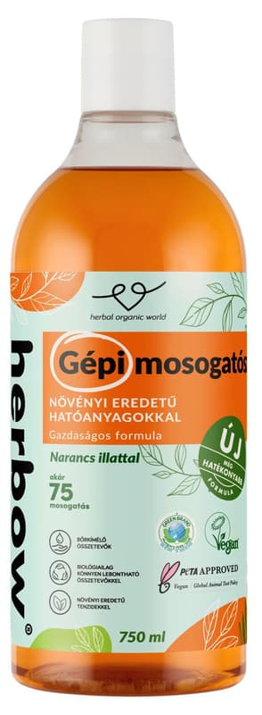 Herbow gépi mosogatószer - Orange illattal