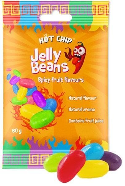 JELLY BEANS SPICY FRUIT FLAVOURS 60 g