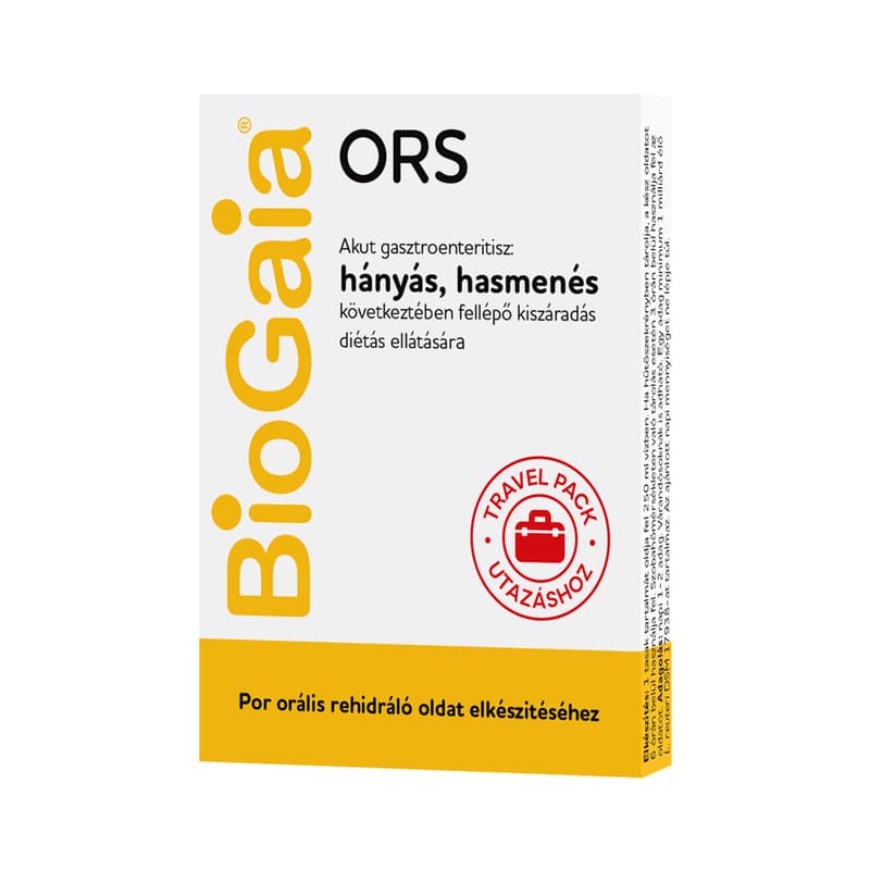 BioGaia ORS Travel Pack utazáshoz por 2 tasak 2x5,5g