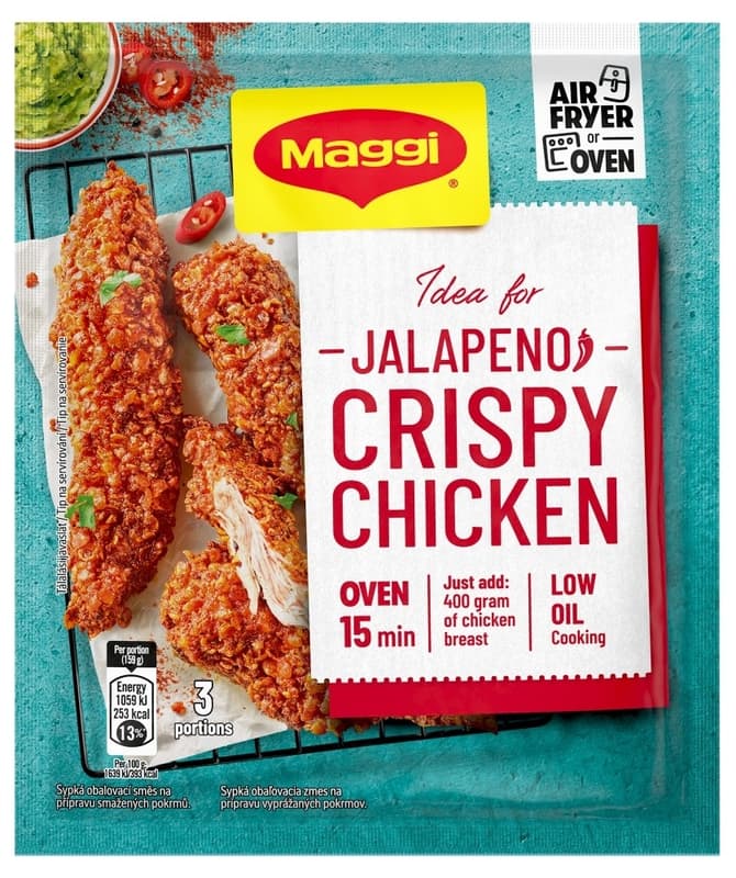 Maggi Crispy Jalapeno panírbunda alap
