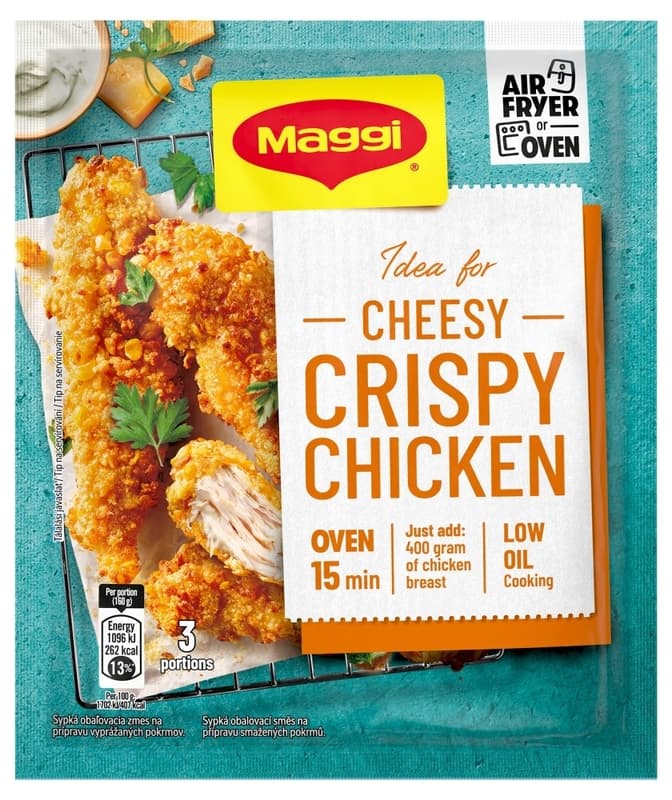 Maggi Crispy Cheese panírbunda alap