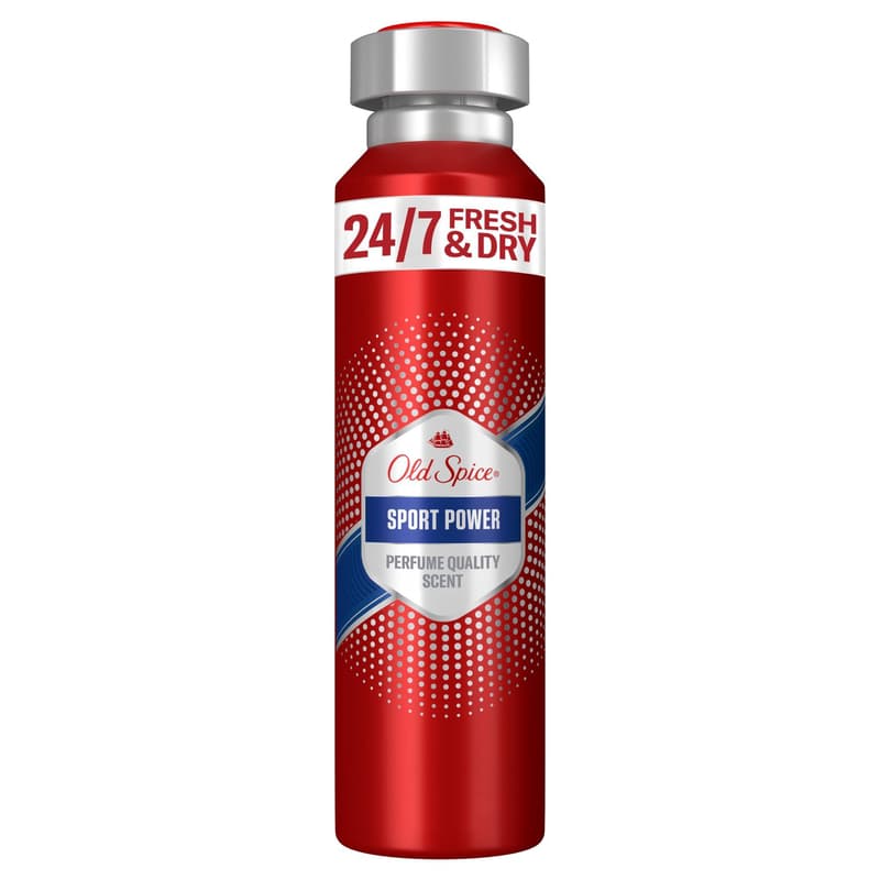 Old Spice Sport Power Izzadásgátló Spray, 150 ml