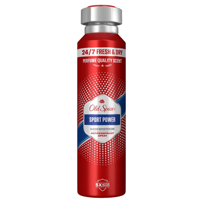 Old Spice Sport Power Izzadásgátló Spray, 150 ml