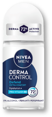 NIVEA MEN Roll-on dezodor Derma Control Defend