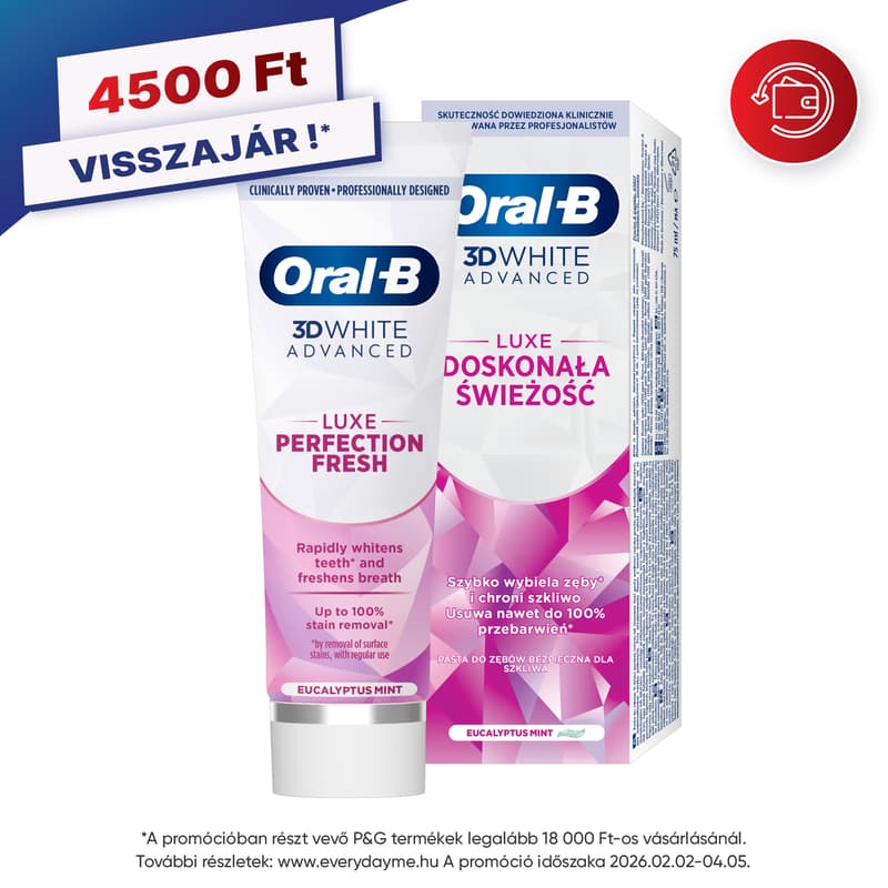 Oral-B Toothpaste 3D White Luxe 75ML