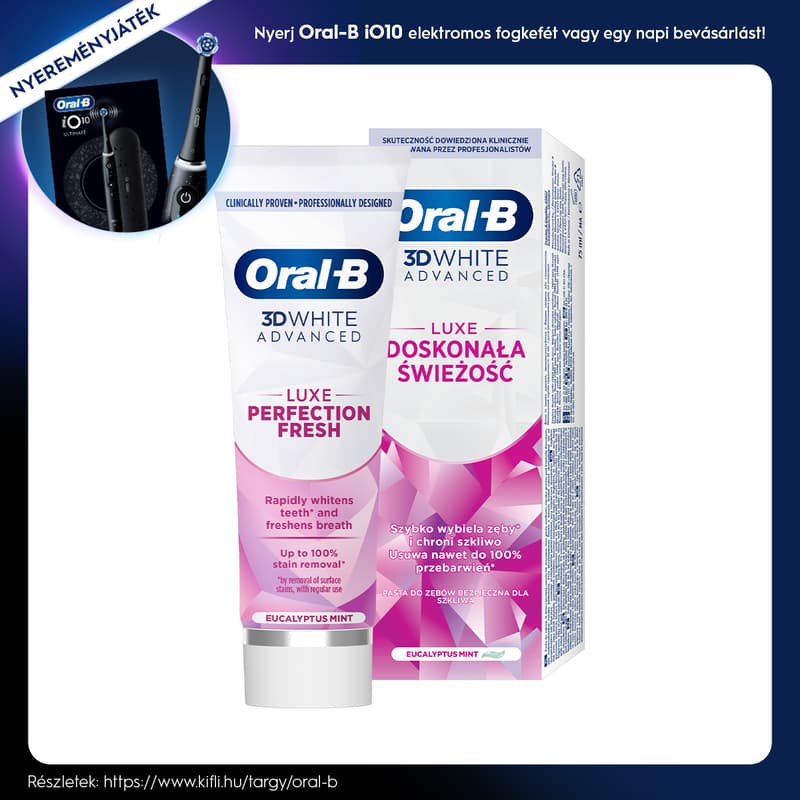 Oral-B Toothpaste 3D White Luxe 75ML
