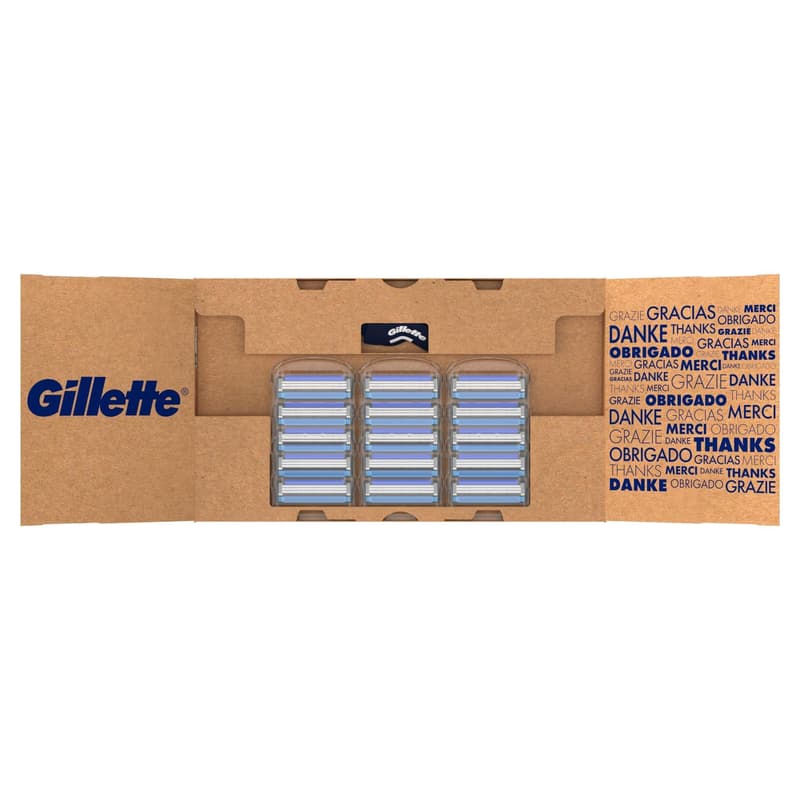 Gillette Mach3 Borotvabetétek férfi borotvához, 15 db kulcstartóval