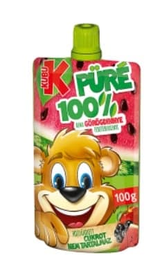 Kubu 100% apple-watermelon-blackberry puree