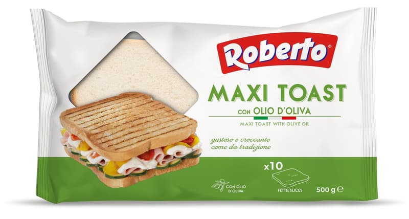 Roberto Maxi Toast Essenza – toast bread with olive oil