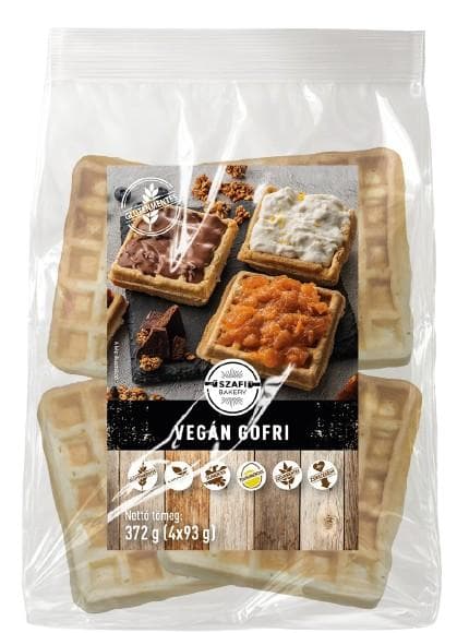 Szafi Bakery Waffle 4x93g (gluten-free)