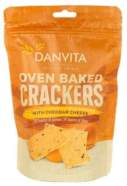 Crackers with chedar cheese - 100g