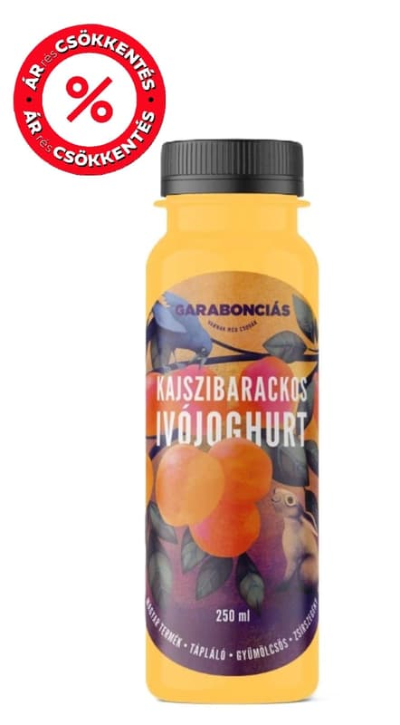 Alföldi Garabonciás apricot drinking yogurt