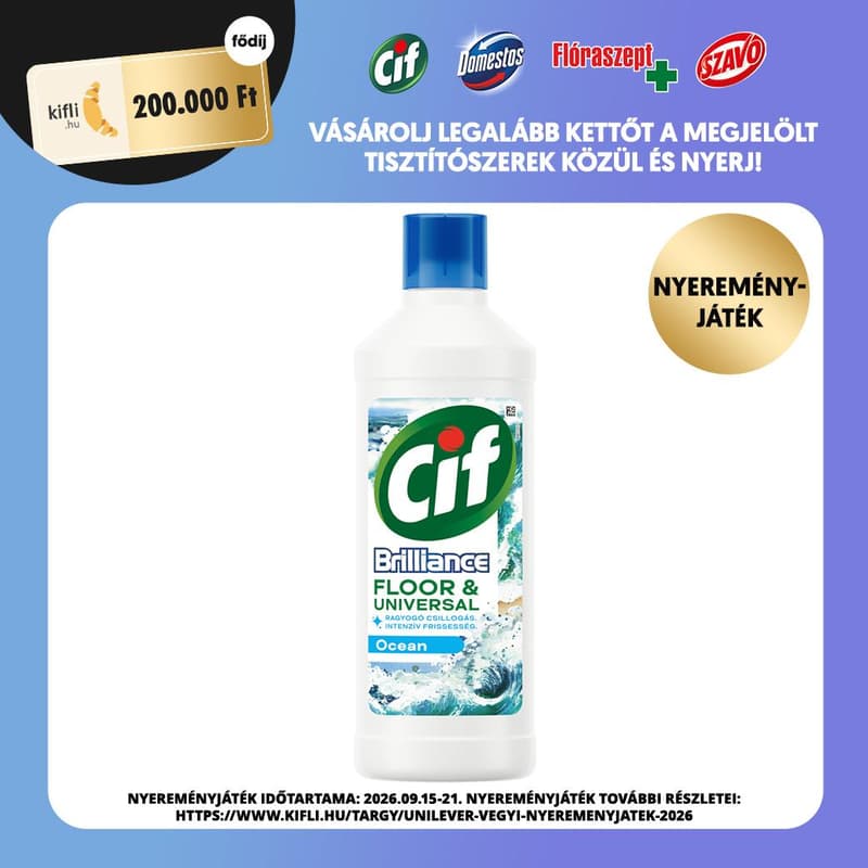 CIF Brilliance Ocean Liquid Cleaner 1.1 l