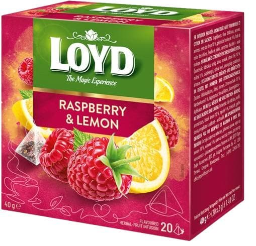 Loyd Piramid tea Raspberry-Lemon
