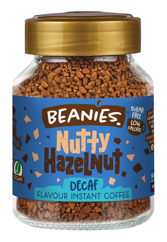 Beanies Diós Mogyoró, ízesített instant koffeinmentes kávé