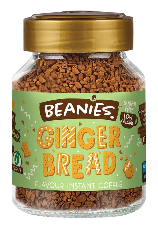 Beanies Gingerbread, 
flavoured instant coffee