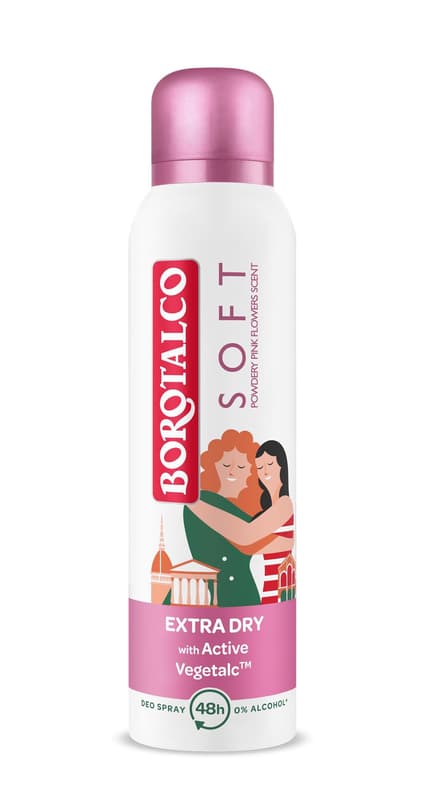 Borotalco Deo spray Soft Talc & Pink Flowers 150ml