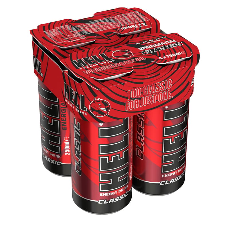 HELL CLASSIC multipack (4 x 250 ml)