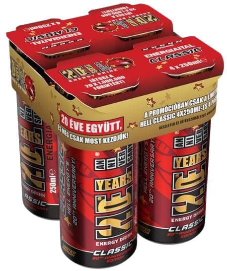 HELL CLASSIC multipack (4 x 250 ml)