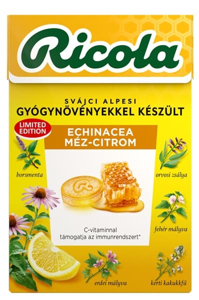 Ricola Echinacea-méz