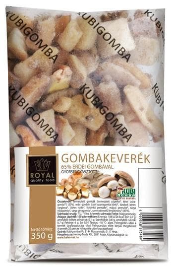 Royal gombakeverék (65% erdei gombával) 350g