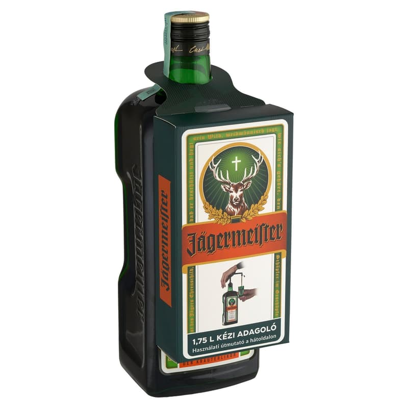 Jägermeister 35% 1,75L adagolóval
