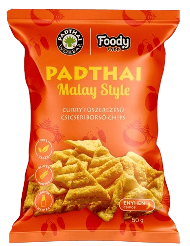 Padthai Malay Style – Curry Spiced Chickpea Chips