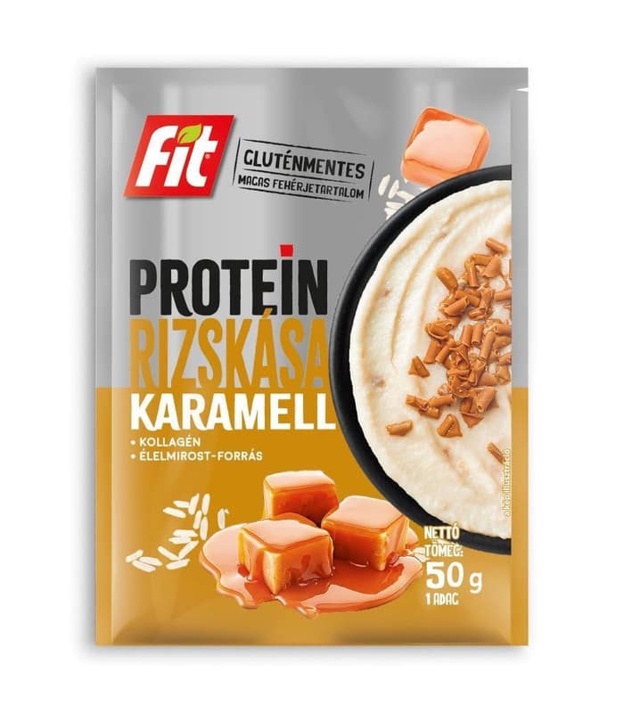 Fit Rice Protein Porridge  Caramel
