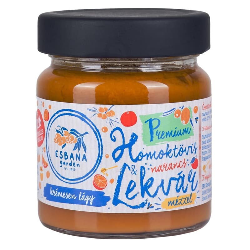 ESBANA garden Prickly pear orange jam with honey
