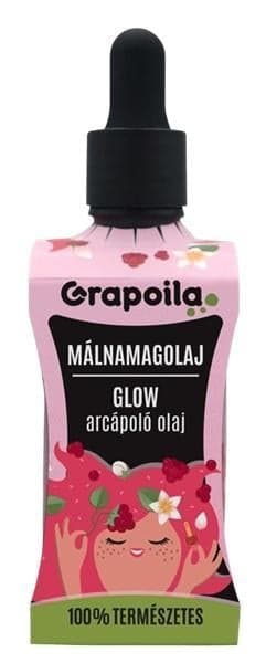 Grapoila raspberry seed oil GLOW facial oil