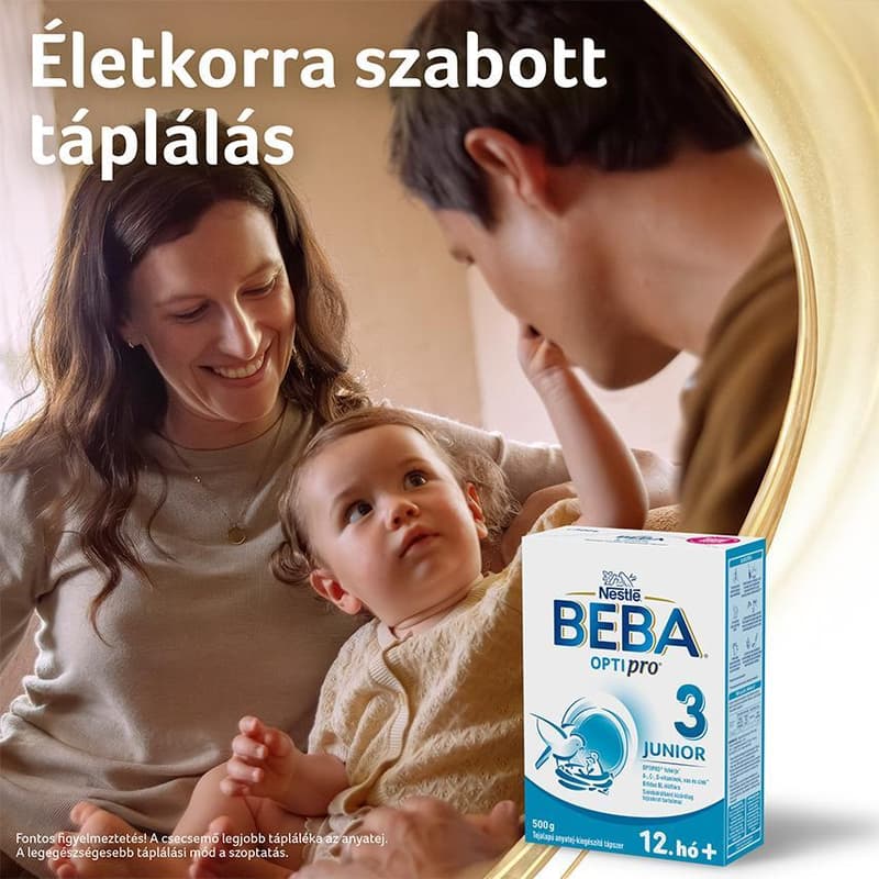 BEBA Optipro 3 Junior milk-based infant formula