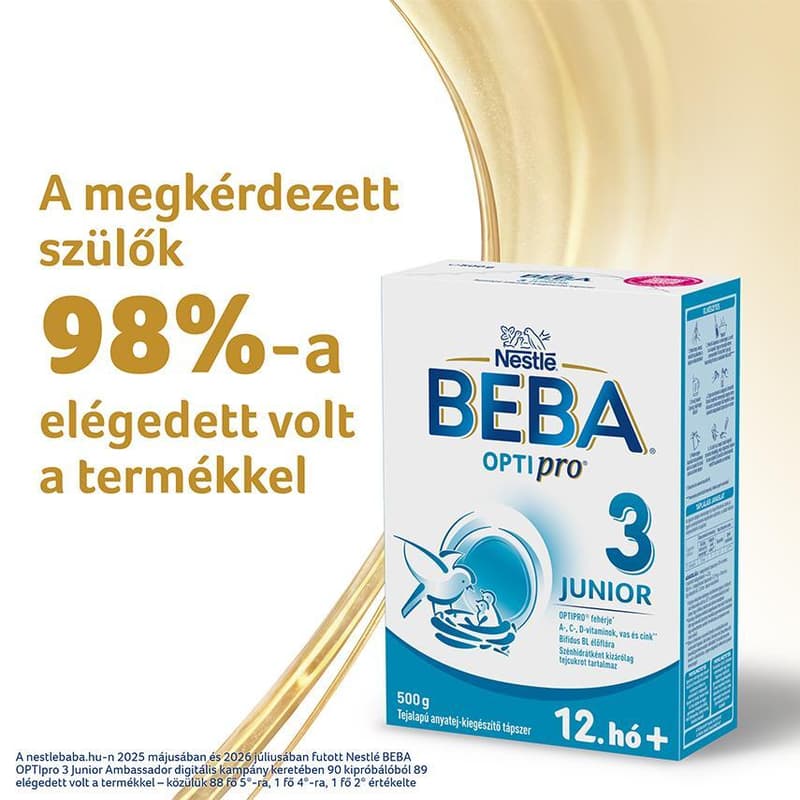 BEBA Optipro 3 Junior milk-based infant formula