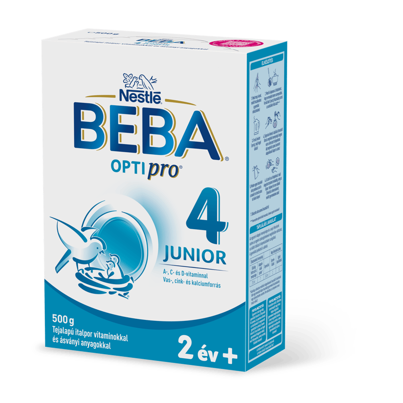 BEBA Optipro 4 Junior milk-based powder with vitamins and minerals