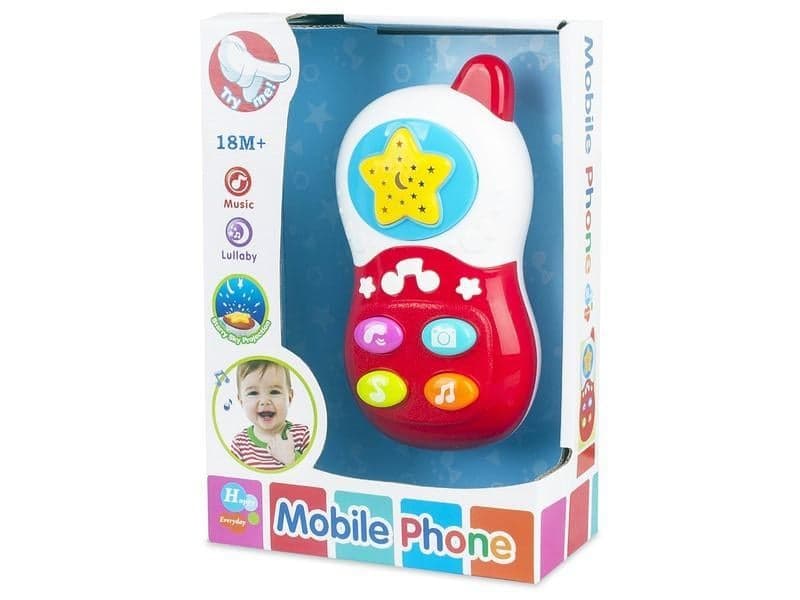 Music Phone w/light,requires 2*AA,not include