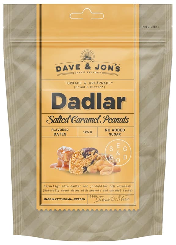 Dave & Jon's Dates Salted Caramel Peanuts