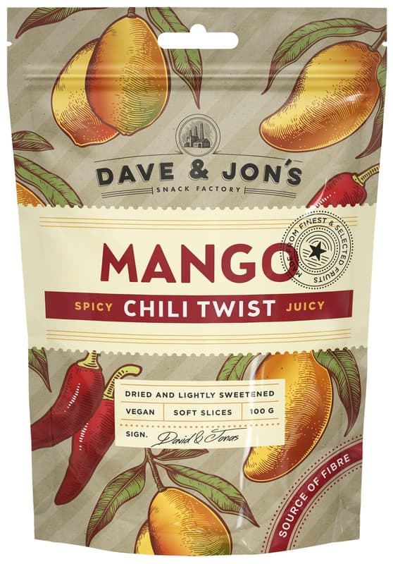 Dave & Jon's Mango Chili Twist Spicy Juicy