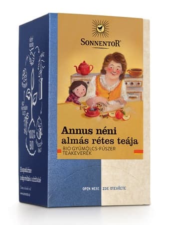 Sonnentor BIO filteres Almás rétes tea
