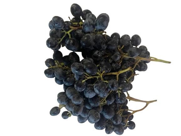 Hungarian BIO Organic Kingdom black delicacy grapes, packaged