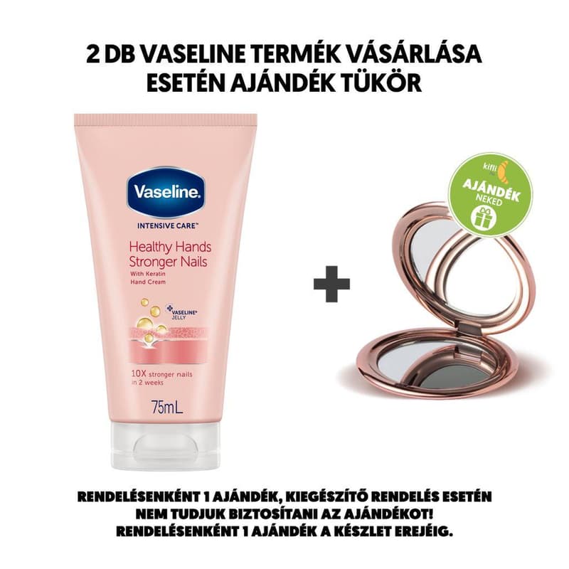 Vaseline Hand & Nails Hand Cream with Keratin 75 ml