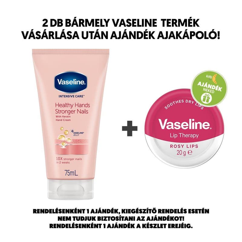 Vaseline Hand & Nails Hand Cream with Keratin 75 ml