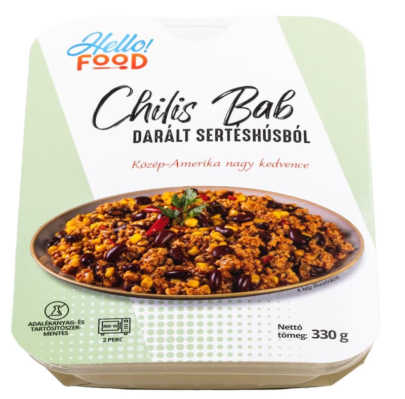 Hello Food Chilis bab darált sertéshússal