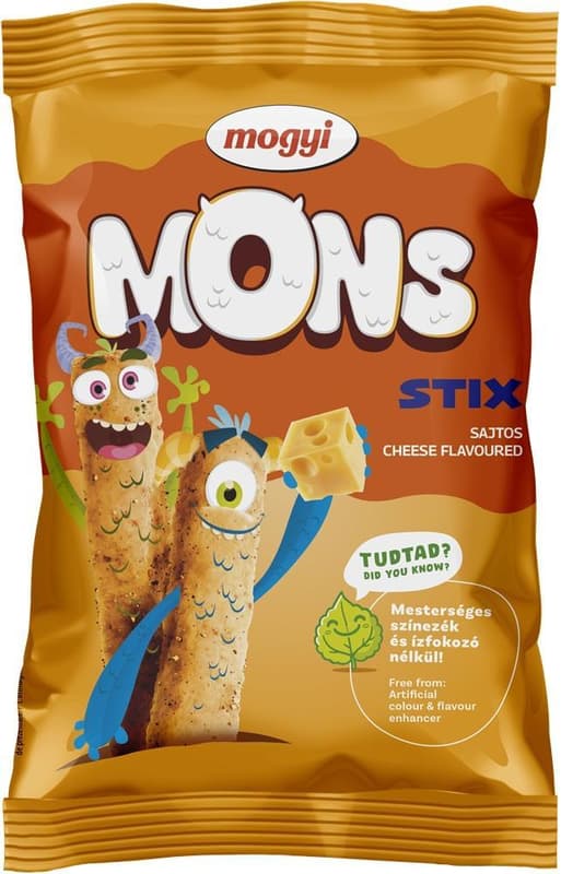 Mogyi Mons Rings sour cream and onion flavoured 70g