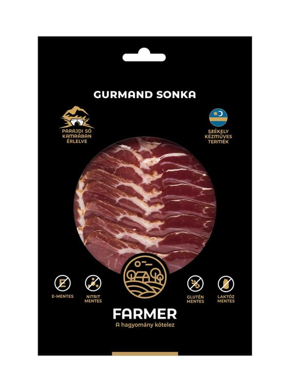 Gurmet premium maturated sliced ham felii 100 g