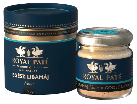 Royal Paté Prémium Egész Libamáj - Natúr