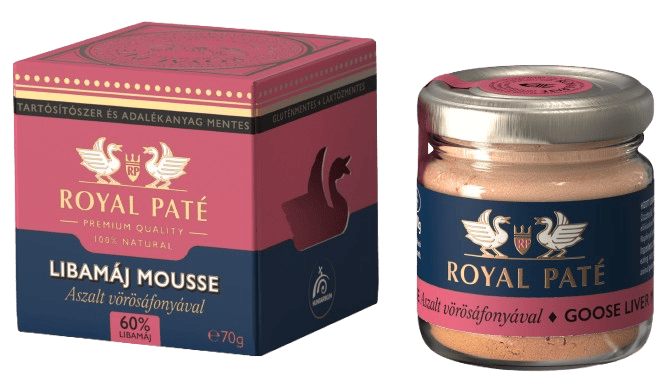 Royal Paté Prémium Libamáj Mousse-Vörösáfonyával