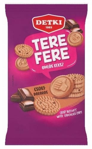 Tere-Fere sweet biscuits with chocolate chunks