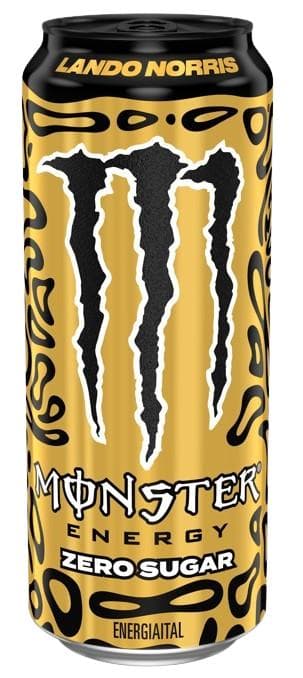 Monster Energy Lando Norris Zero Sugar szénsavas energiaital koffeinnel