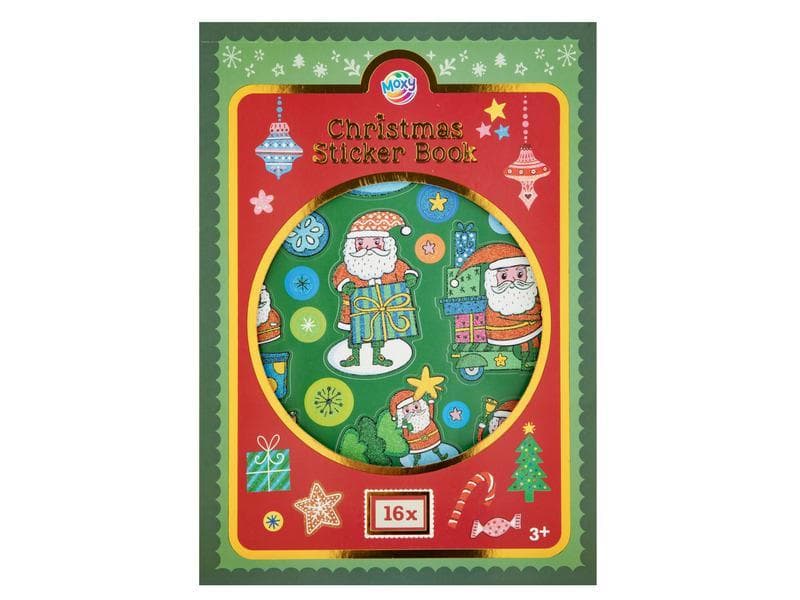 XMAS stickerbook A5 - 16 sheets