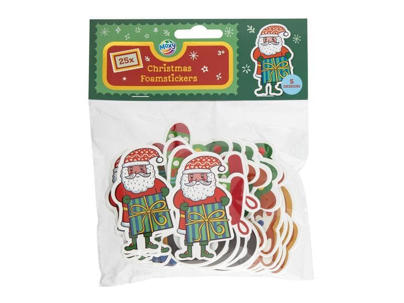 XMAS Foam Stickers, 25 pcs