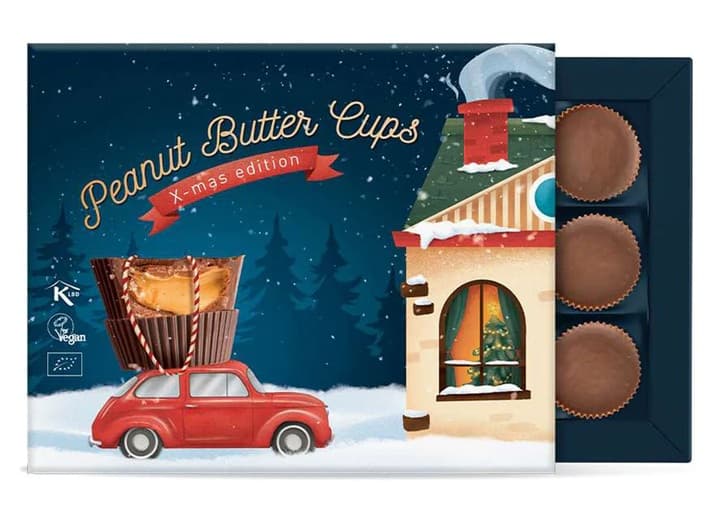 Bett'r BIO Xmas Box Praliné mogyoróvajas töltelékkel